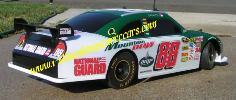 nascar rc body shells